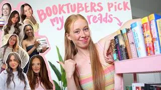 Thumbnail: BookTubers Control What I Read in May! 😳💗