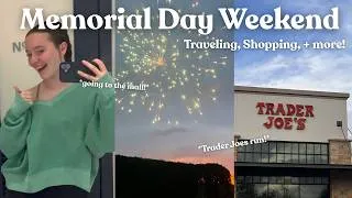 Thumbnail: pack + prep with me for memorial day trip ☀️🍉🇺🇸| shopping, traveling, + more!