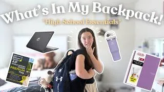 Thumbnail: what’s in my backpack 2026 *HIGHSCHOOL*📓🎀 | mid year reset & my favorite supplies!