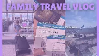 Thumbnail: TRAVEL DAY | Heathrow Airport to Dublin to Toronto Pearson with Aer Lingus | The Rainforest Cafe