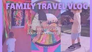 Thumbnail: PRE-TRAVEL DAY WITH A TODDLER | The Riverside Hub Northampton | Holiday Inn Express hotel Check-in