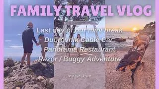 Thumbnail: FAMILY TRAVEL VLOG | It's home time | Comfy Dubrovnik Airport Lounge to Rainy Manchester