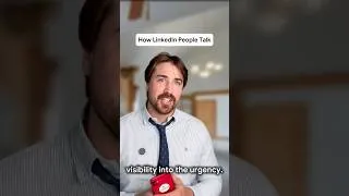 Thumbnail: How LinkedIn People Talk… #corporate #officehumor