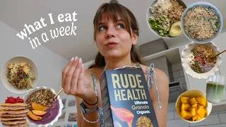 Thumbnail: WHAT I EAT IN A WEEK as a nutritionist / *summer meals*