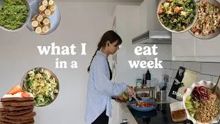 Thumbnail: WHAT I EAT IN A WEEK as a nutritionist *when busy*