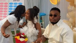 Thumbnail: Samspedy & Simi’s Beautiful Baby Shower + Gender Reveal 💙🤍🍼