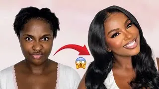 Thumbnail:  I Transformed Myself COMPLETELY 😳 | Hair & Makeup Transformation 