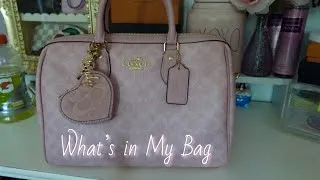 Thumbnail: A SIMPLE WHAT’S IN MY BAG ✨FINALLY IN MY COACH POWDER PINK (2025) Large Rowan
