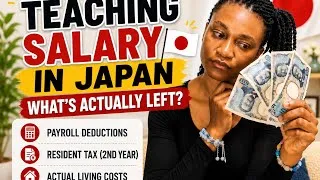 Thumbnail: Updated Cost of Living in Japan 🇯🇵 | What’s Left From a Teacher's Salary after deductions? 