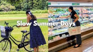 Thumbnail: VLOG: Summer Days in Japan | A Quiet Picnic in Nature, Reading & Shopping, #asmr 