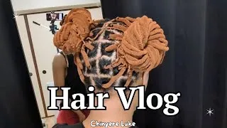 Thumbnail: Getting my hair done as a black woman living in Japan 🇯🇵 #diy #africanthreading 