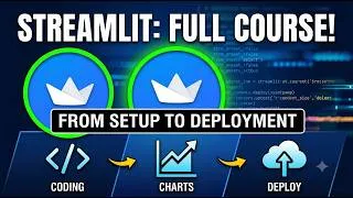 Thumbnail: Streamlit from Zero to Deployed: Apps, Dashboards, Chatbots & More