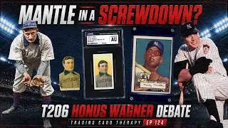 Thumbnail: We Found a 1952 Topps Mickey Mantle in a Screwdown Case! Plus the Restored T206 Wagner Debate