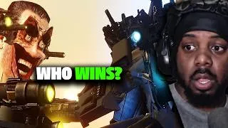 Thumbnail: TITAN CAMERMAN VS GMAN 4.0 HOLLYYY | What If Titan Cameraman FOUGHT G-Toilet 4.0 in Skibidi Toilet?