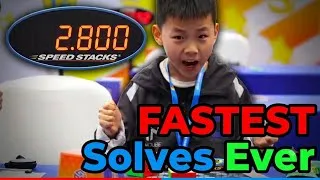 Thumbnail: TOP 15 FASTEST RUBIK'S CUBE SOLVES IN HISTORY!