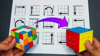 Thumbnail: Solve 3×3 Rubik's Cube in 1 Minute No Experience Needed 🤯🤫