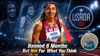 Thumbnail: Olympic Sprinter Aleia Hobbs Got Banned 6 Months — But Not For What You Think