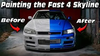 Thumbnail: The Fast & Furious 4 Skyline is Finally Blue!