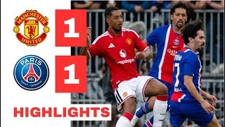 Thumbnail: Man United vs PSG HIGHLIGHTS (1-1) | Mbeumo Goal vs PSG | Tielemans Debut vs PSG | PreSeason 2026.