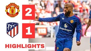 Thumbnail: Man United vs Atletico Madrid HIGHLIGHTS (2-1) | Bryan Mbeumo Goal vs Atletico Madrid. 