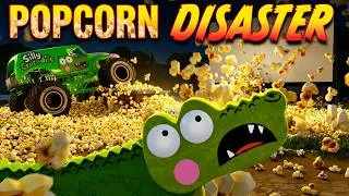 Thumbnail: Silly Crocodile Makes TOO MUCH Popcorn!