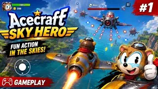 Thumbnail: Acecraft: Sky Hero: Gameplay Walkthrough Part 1 (iOS,Android)
