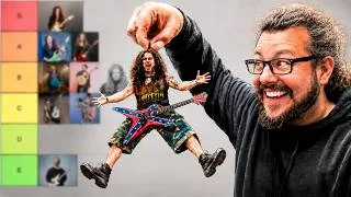 Thumbnail: Your Favorite Guitar Players SUCKS... And I Ranked Them!