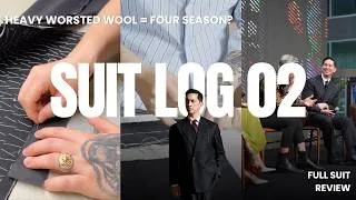 Thumbnail: Suit Log 02: Heavy Worsted Suit — Four Season or Not? | Making & Review