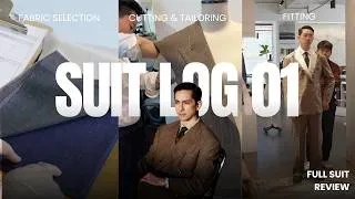 Thumbnail: Suit Log 01: Wool/Silk/Linen Bespoke Suit — Fabric Selection, Tailoring, Fitting & Final Review