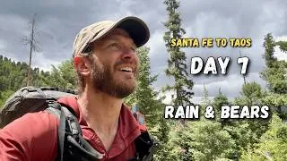 Thumbnail: Santa Fe to Taos Day 7: Roads, Rain, Bears, and 21 Miles