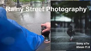 Thumbnail: Rainy Street Photography POV (Sony a7iv + 85mm 1.8)