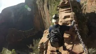 Thumbnail: Hiking Adventure - Zion National Park - Hidden Canyon Trail - Angel's Landing