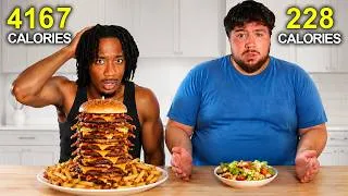 Thumbnail: 150lbs vs. 400lbs Diet Swap