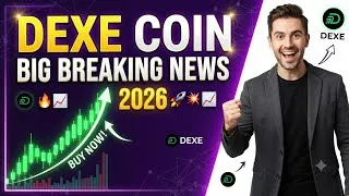 Thumbnail: DEXE COIN NEW LATEST UPDATE | DEXE COIN NEW UPDATE 🔥 | DEXE CRYPTO PRICE 📈  PREDICTION? 2026