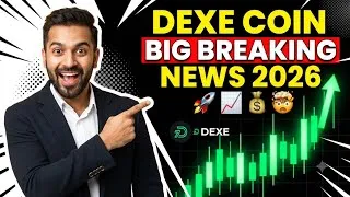 Thumbnail: DEXE COIN NEW LATEST UPDATE | DEXE COIN NEW UPDATE 🔥 | DEXE CRYPTO PRICE 📈  PREDICTION? 2026