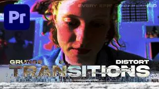 Thumbnail: How to use Grunge & Distort Transition FX in Adobe Premiere (Film Impact Every Effect Explained)