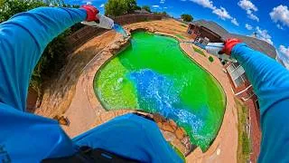 Thumbnail: POV: I Turned This NASTY Green Pool Crystal Clear