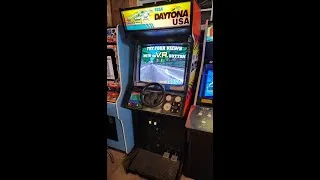 Thumbnail: A quick look at my Daytona USA standup arcade.