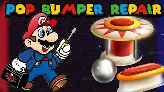 Thumbnail: Fixing a pop bumper on Super Mario Bros. Pinball