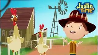 Thumbnail: Justin the Chicken Farmer! 🐓 | 2 Full Episodes | Justin Time