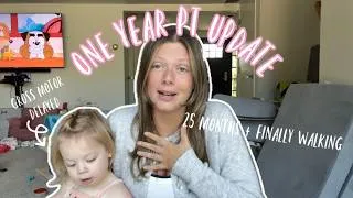 Thumbnail: ONE year of physical therapy- my toddler is FINALLY walking!! Update and Q&A!!