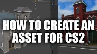Thumbnail: How to Create Custom Assets for CIties Skylines 2 (Rough Guide)