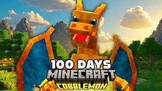 Thumbnail: I Spent 100 Days in Cobblemon with ONLY KANTO Pokemon!