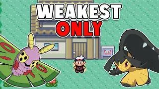 Thumbnail: Beating Pokemon Ruby With The Weakest Hoenn Pokemon
