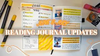 Thumbnail: June Reading Journal Updates ☀️🌻