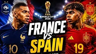 Thumbnail: FRANCE vs SPAIN 🔥 World Cup Semi-Final | FC 26 PS5 Gameplay