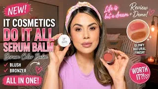 Thumbnail: IT Cosmetics Do It All Serum Color Balm Review + Demo | Worth it?