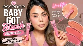 Thumbnail: Essence Baby Got Blush Liquid Blush Review & Swatches | Is It Worth Buying?