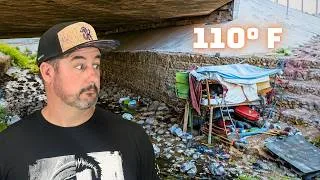 Thumbnail: I Survived The UNEXPLORED Washes Filled With Homeless People In Las Vegas