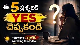 Thumbnail: Stop Being Too Nice: 5 Questions You Must Deny! Petals Of Wisdom Telugu